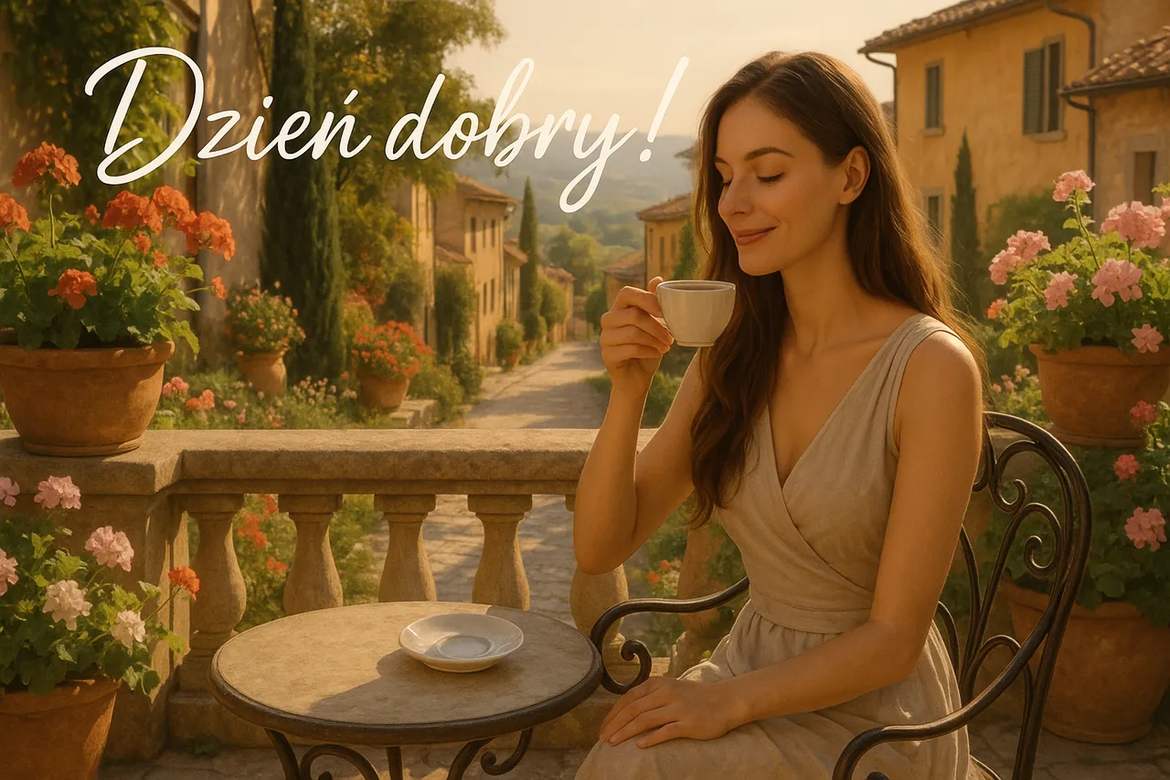 obrazki z kawą na dzień dobry