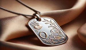 nieśmiertelnik damski - prezent idealny