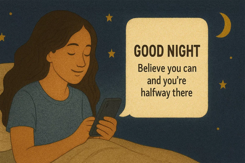 czułe smsy na dobranoc