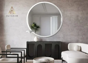 lustra okrągłe i lustra z oświetleniem – idealne dopełnienie każdego wnętrza