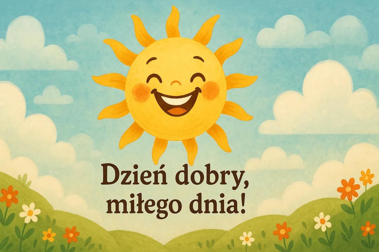 śmieszne miłego uśmiech na dzień dobry