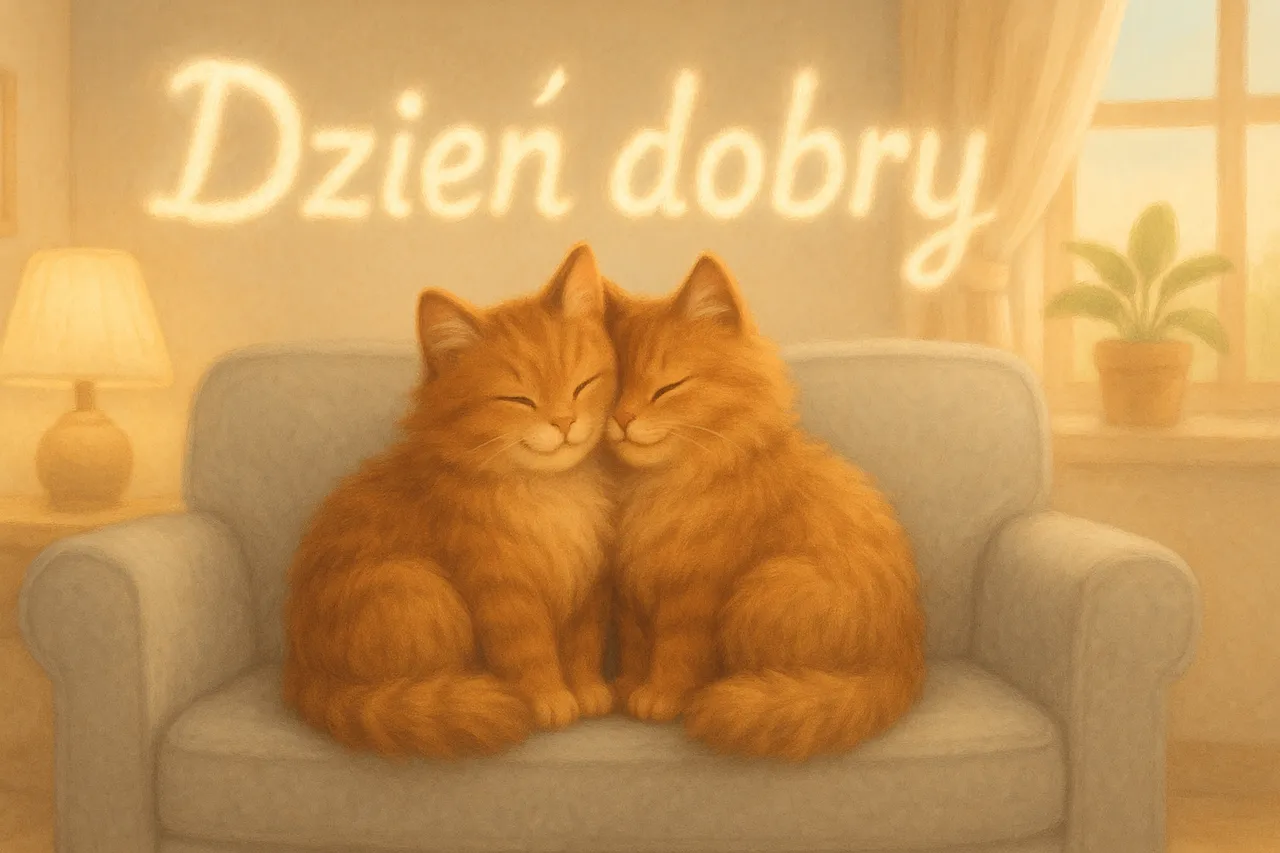 uściski uśmiech na dzień dobry