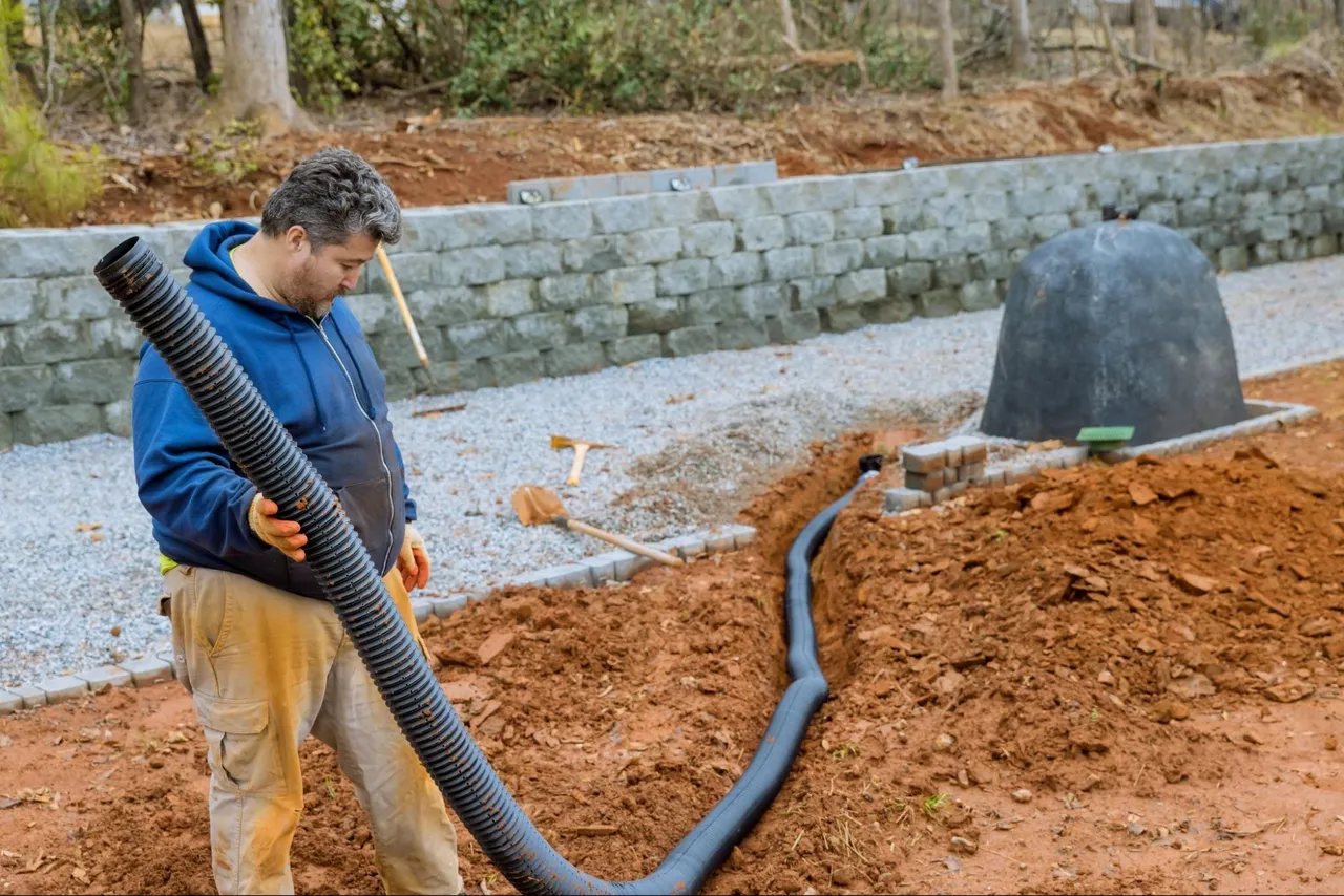 instalacja podziemnego zbiornika na deszczówkę